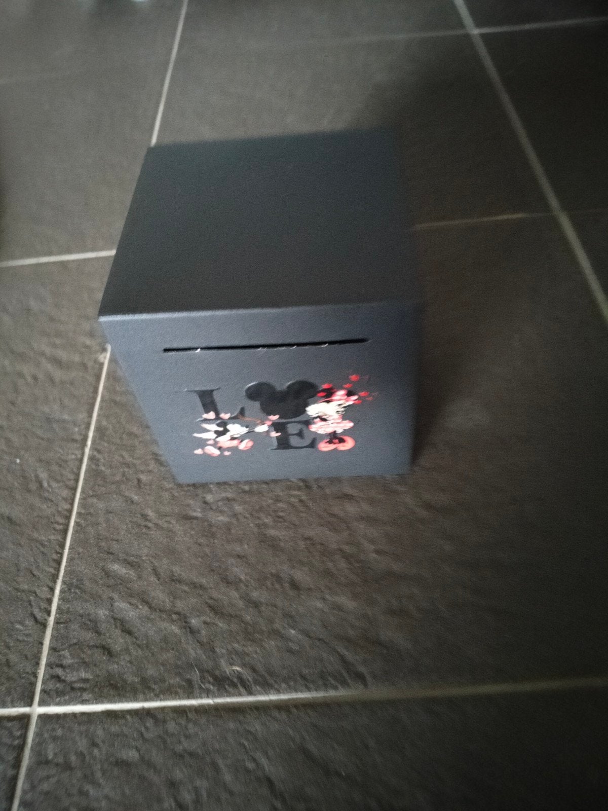 Minnie en Mickey spaarpot, Ophalen of Verzenden, Zo goed als nieuw, Steen, Aardewerk of Keramiek, Strip- of Tekenfilmfiguur