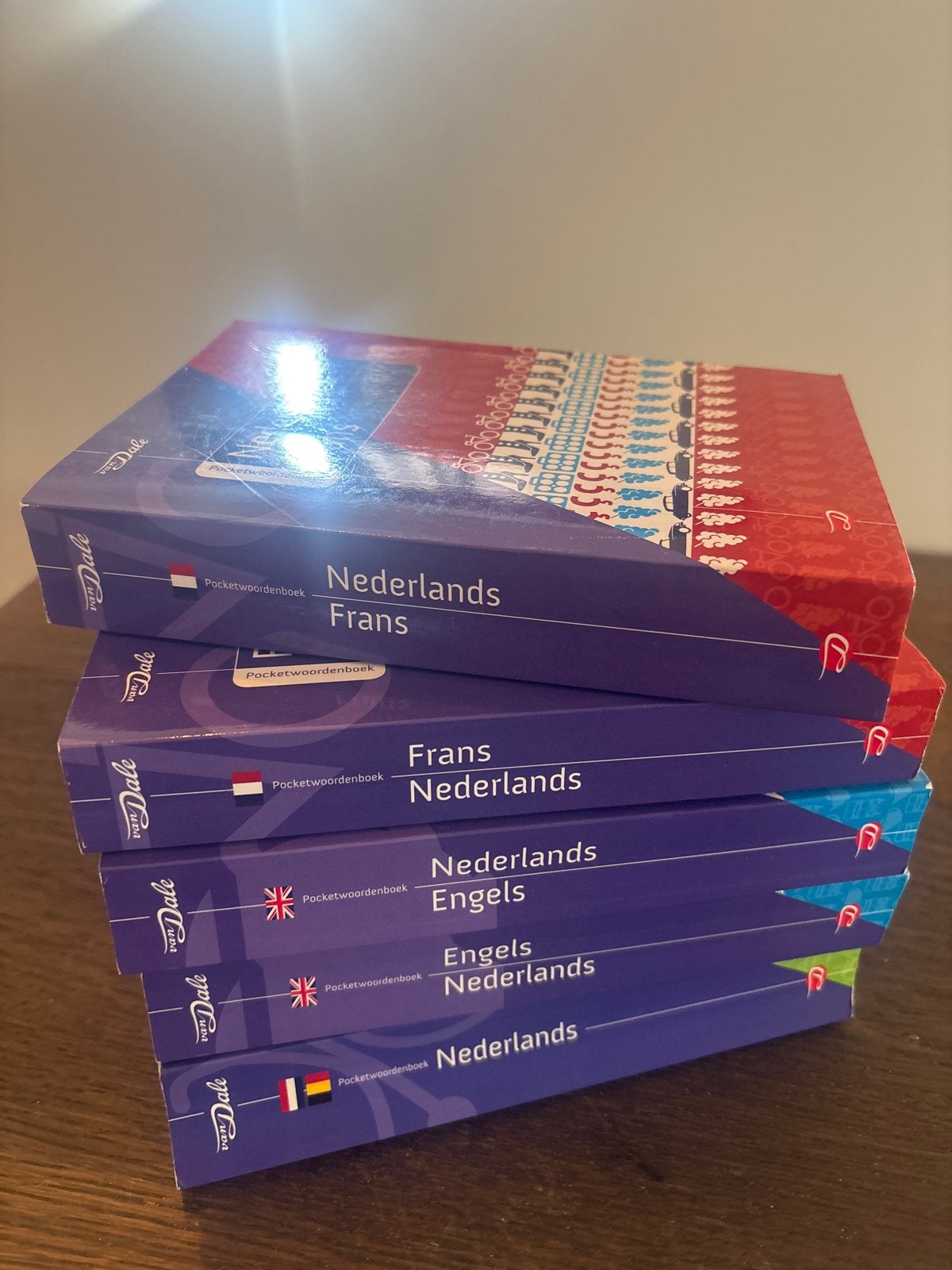 Van Dale Pocketwoordenboeken - Nederlands, Engels, Frans, Boeken, Woordenboeken, Ophalen, Nederlands, Zo goed als nieuw, Van Dale