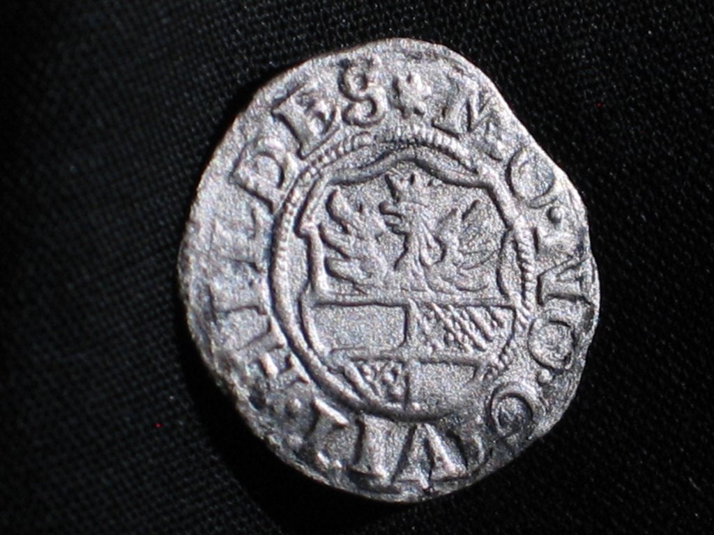 4 Stat penni Hildesheim zilver Duitsland 1663. 2224, Ophalen of Verzenden, Duitsland, Losse munt, Zilver