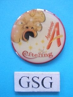 Appelsientje Holle Bolle Gijs nr. EPP50393-02, Verzamelen, Ophalen, Zo goed als nieuw, Button of Speldje