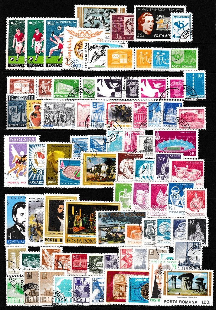 0902) Roemenie Posta Romana ca 84x, Postzegels en Munten, Ophalen of Verzenden, Overige landen