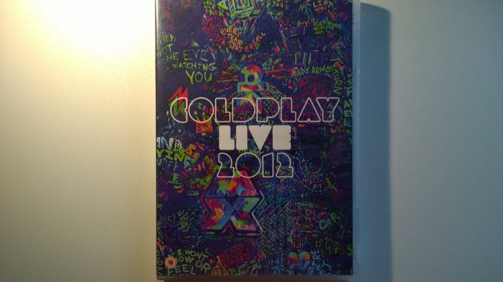 Coldplay - Live 2012 (DVD), Alle leeftijden, Ophalen of Verzenden, Zo goed als nieuw
