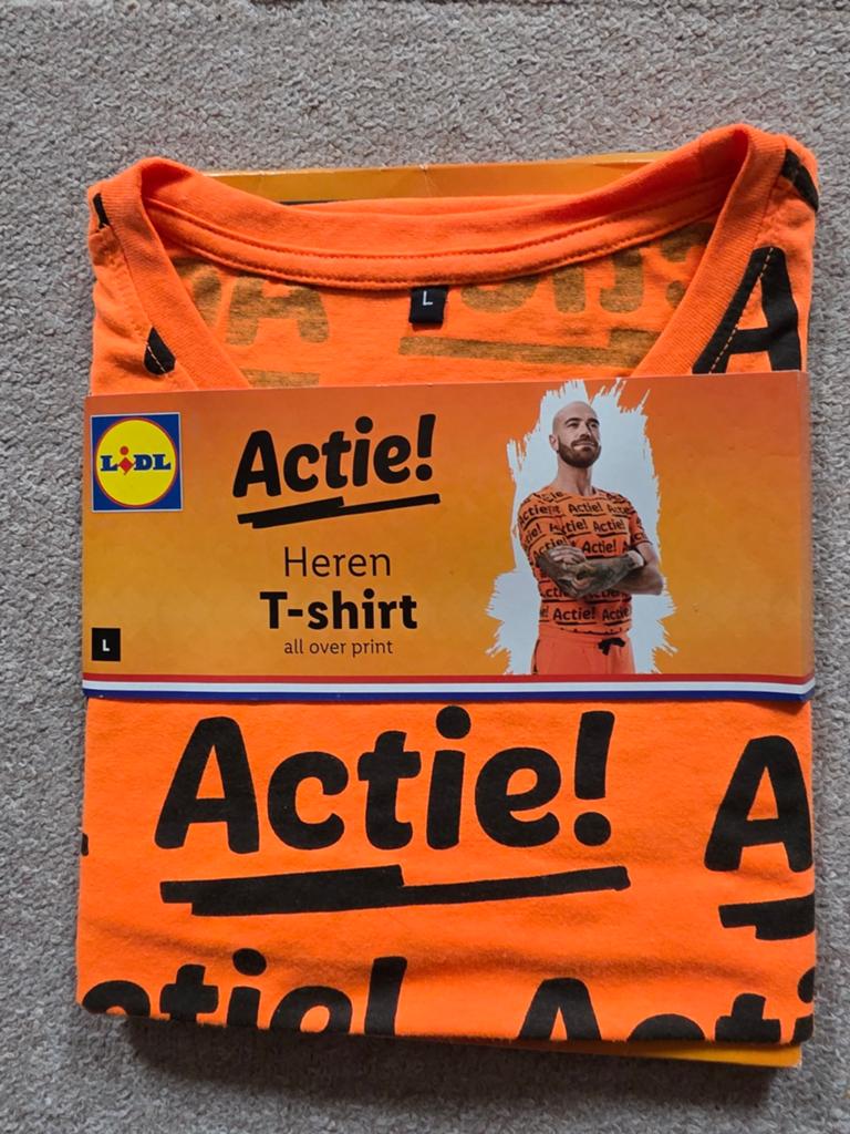 Lidl shirt wk ek mtL, Verzamelen, Ophalen of Verzenden, Nieuw, Vitesse, Vaantje of Sjaal