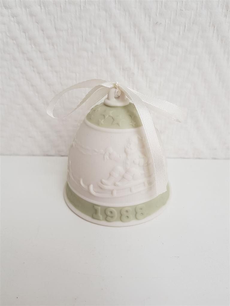 Lladro kerstklok, Spanje Valencia, ong. 8 cm, 1988, Antiek en Kunst, Ophalen of Verzenden