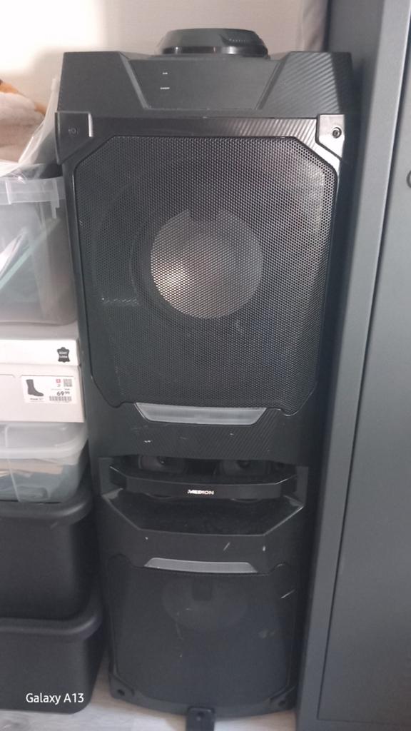 Medion bleutooth partyspeaker, Overige merken, Overige typen, Ophalen of Verzenden, Zo goed als nieuw