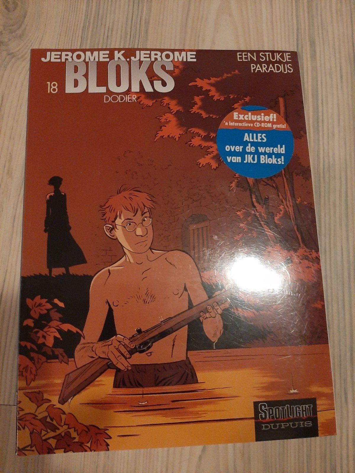 Jerome K. Jerome Bloks 18: Een Stukje Paradijs (Nw met CD), Boeken, Stripboeken, Eén stripboek, Ophalen of Verzenden, Nieuw, Dodier