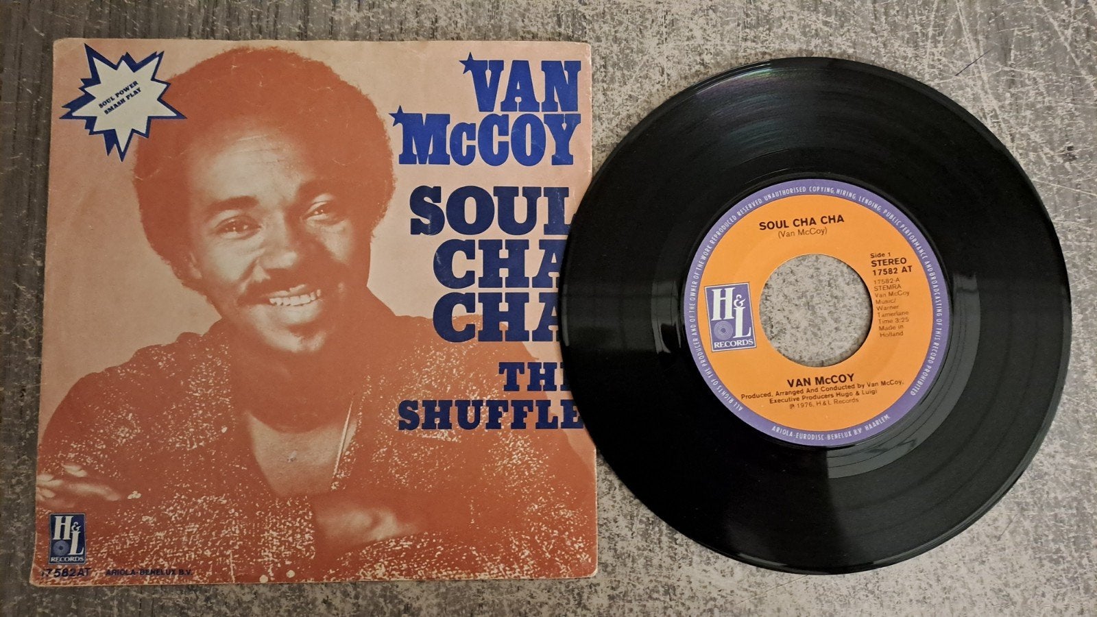 Van mcCoy  - soul cha cha, Gebruikt, 7 inch, Pop, Fotohoes