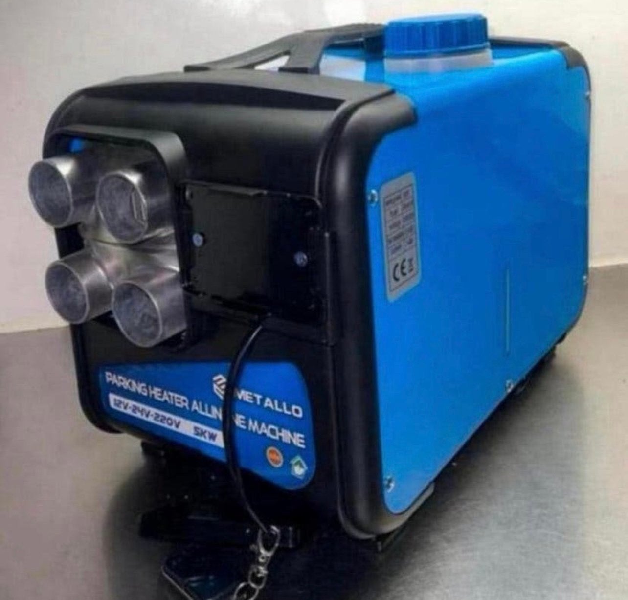 Metaloo dieselkachel 5000 watt, Minder dan 60 cm, Ophalen of Verzenden, 800 watt of meer, Kachel