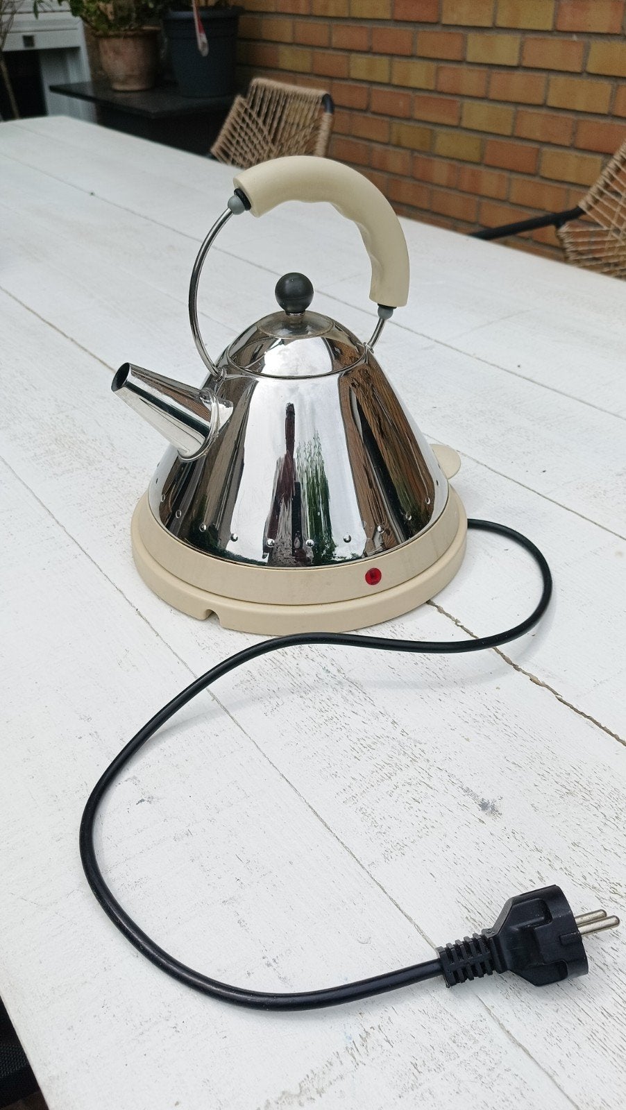 Alessi elektrische waterkoker., 1 tot 2 liter, Ophalen of Verzenden