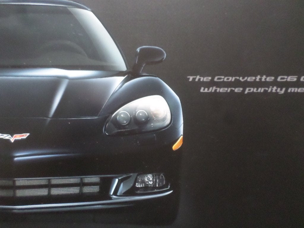 Chevrolet Corvette C6 Competition Brochure, Ophalen of Verzenden, Zo goed als nieuw, Chevrolet