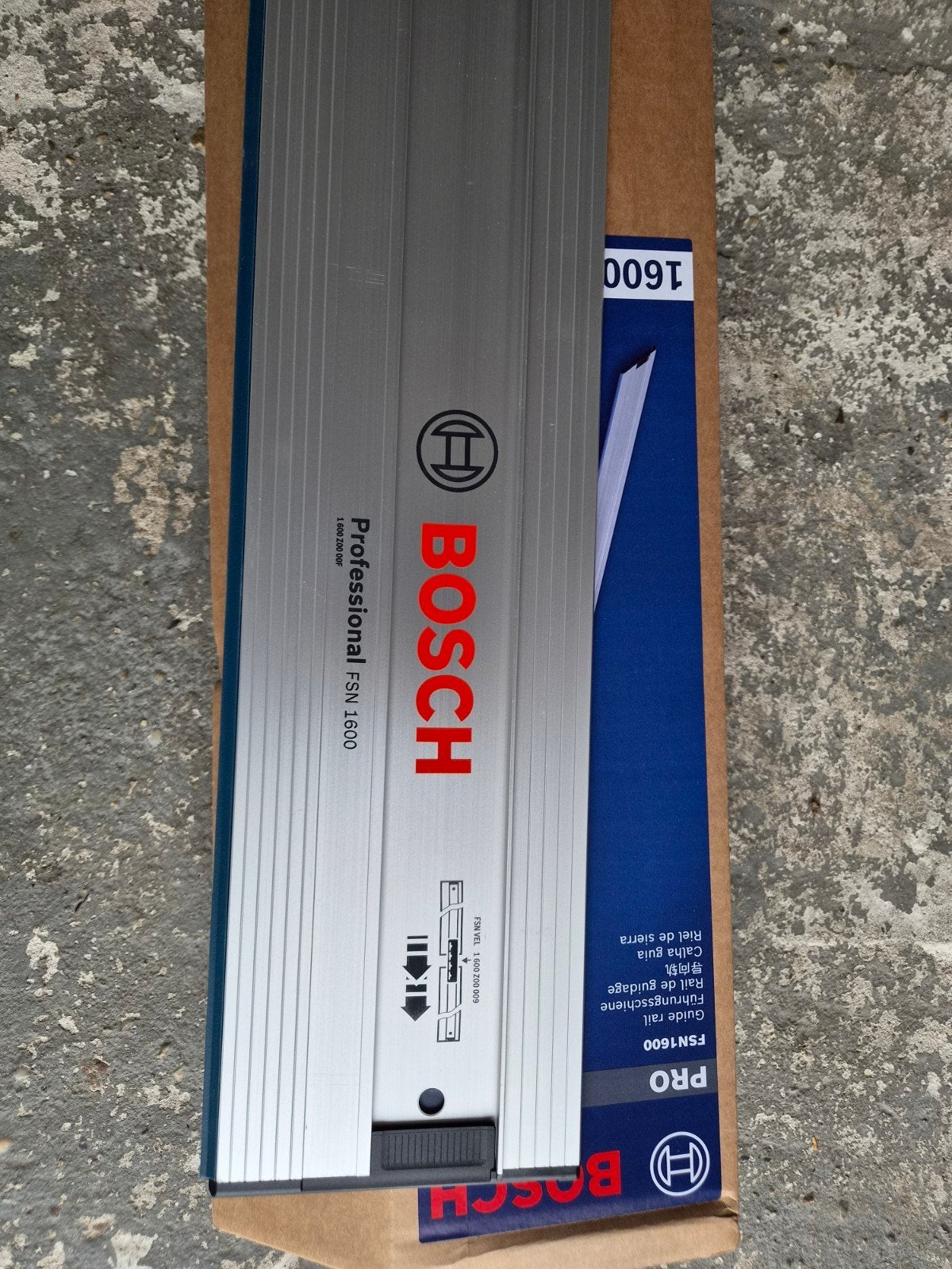 Bosch Professional FSN 1600 geleiderail - Nieuw in doos, Ophalen of Verzenden, Nieuw, Overige typen, Bosch