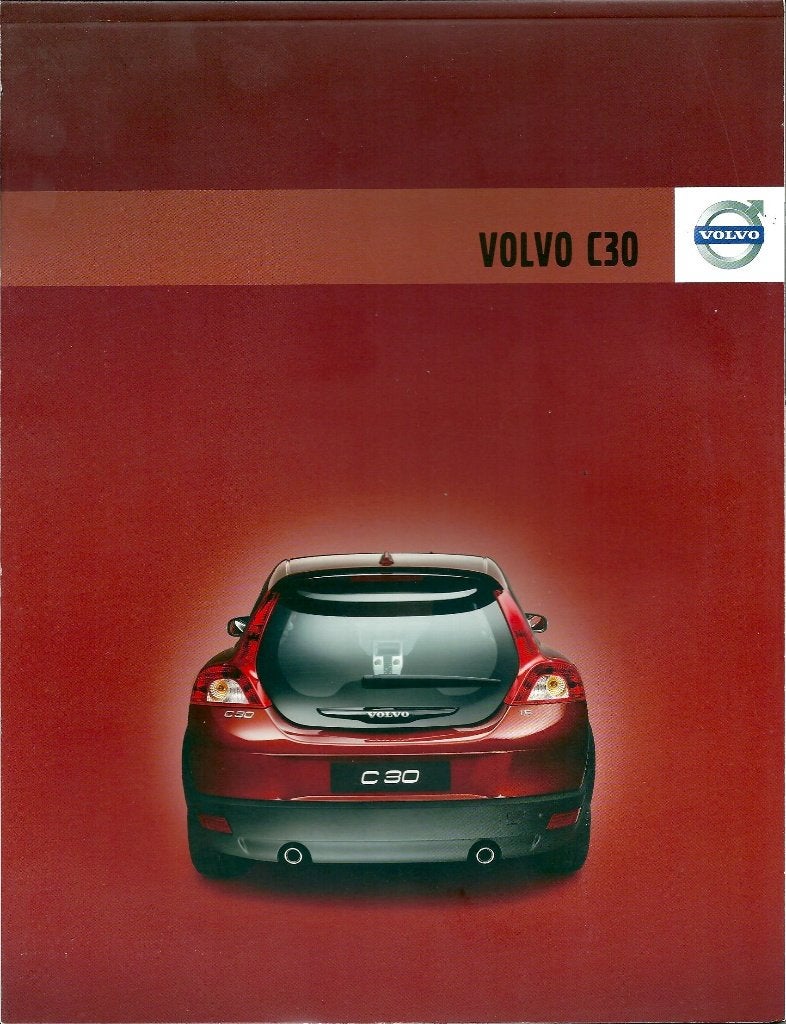 Brochure Volvo C30 2007, Ophalen of Verzenden, Gelezen, Volvo