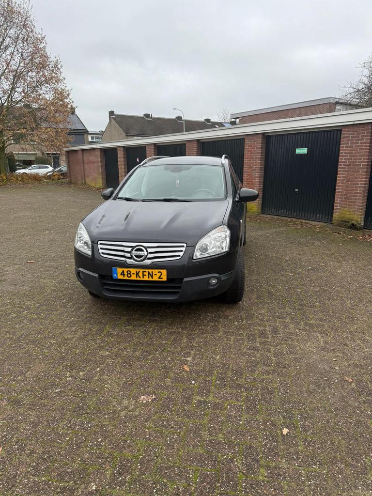 Nissan Qashqai+2 2.0 2WD 2009 Zwart, Voorwielaandrijving, 4 cilinders, 7 stoelen, Origineel Nederlands