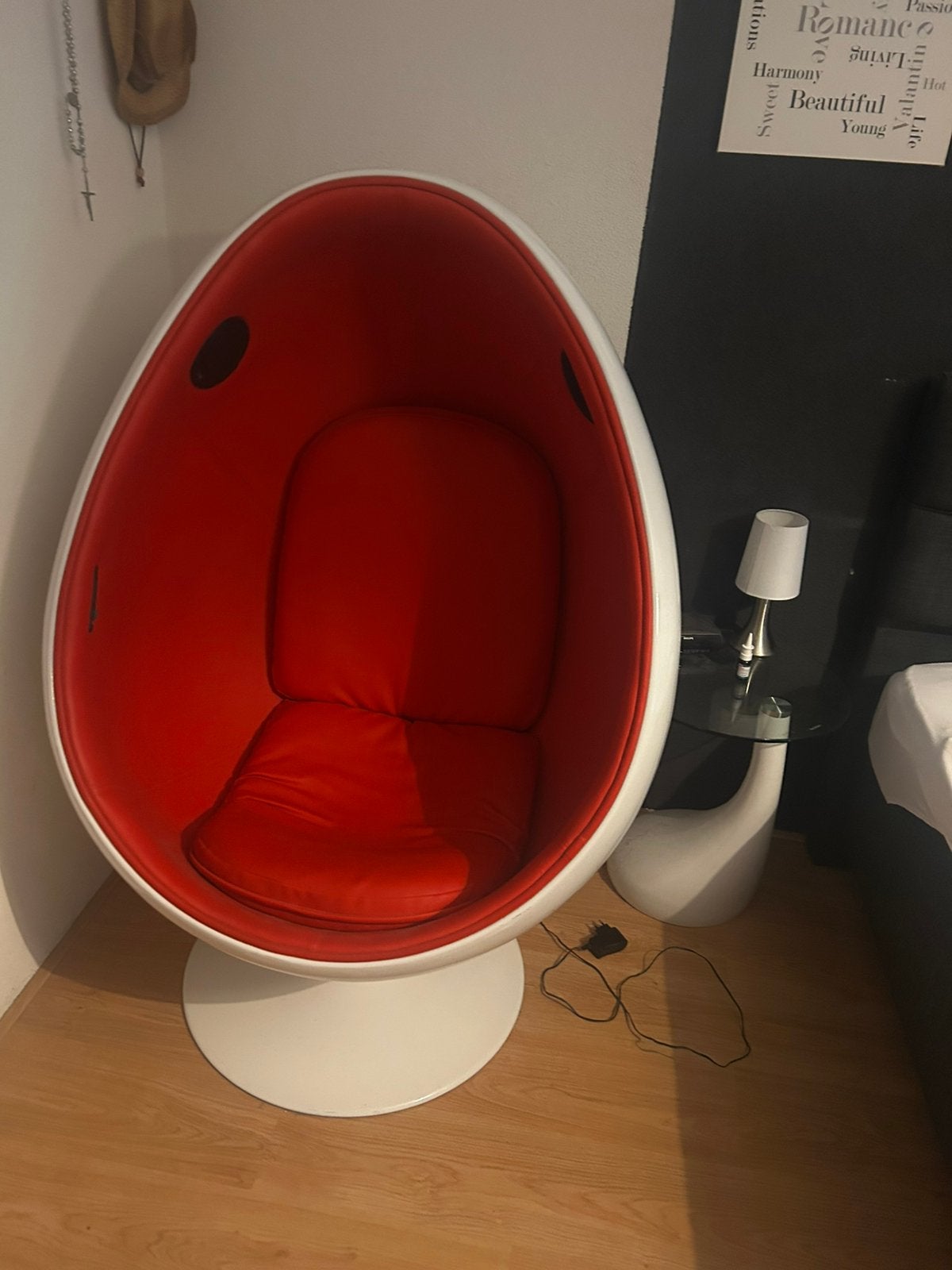 Egg chair/stoel, Ophalen, Zo goed als nieuw