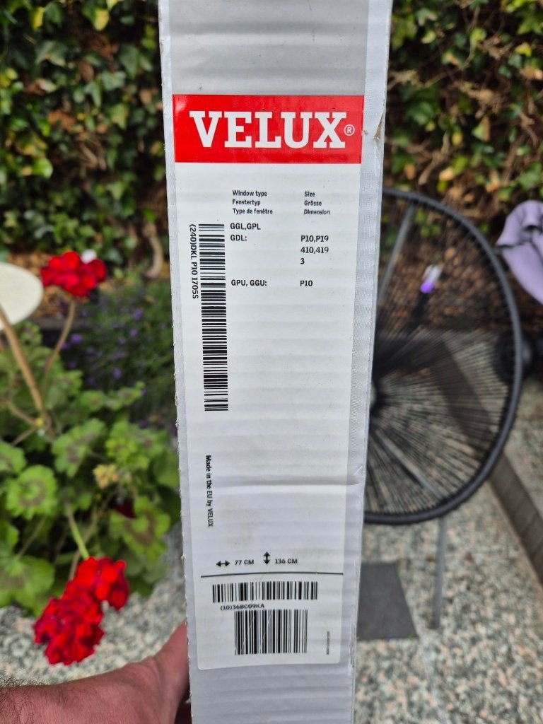 Nieuw VELUX DKL P10 1705S blackout rolgordijn – ongeopend, 100 tot 150 cm, Nieuw, Grijs, 50 tot 100 cm
