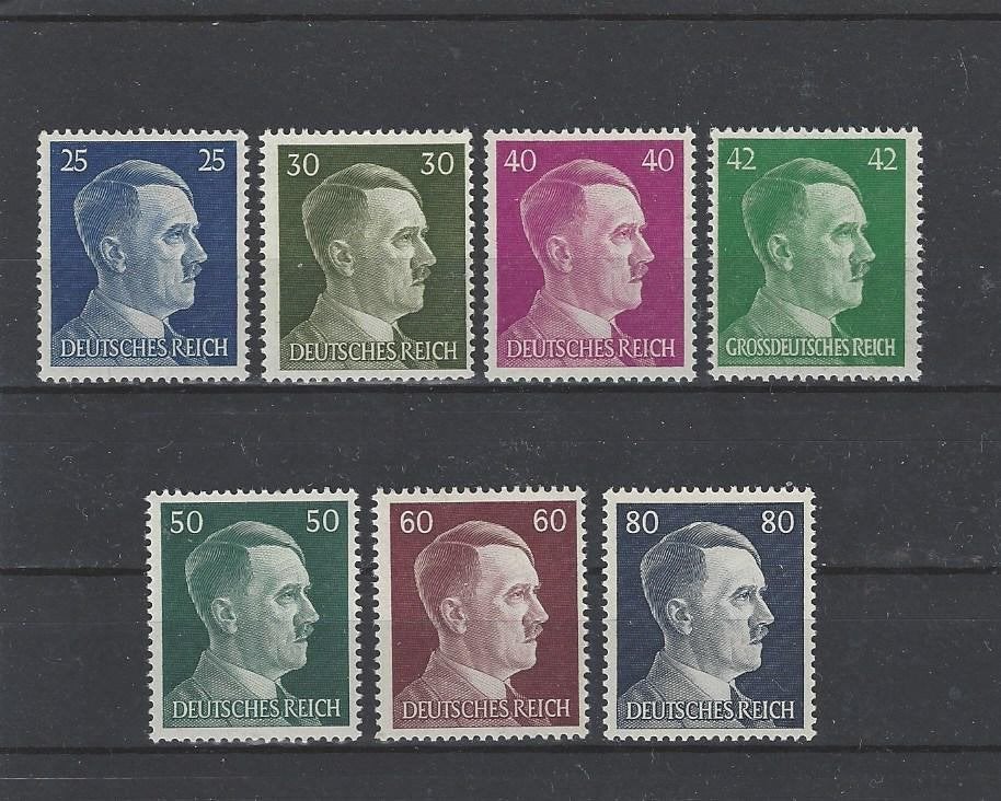 Historie Duitse Rijk, postzegels van Adolf Hitler, Verzenden, Overige soorten, Duitsland, Overige typen