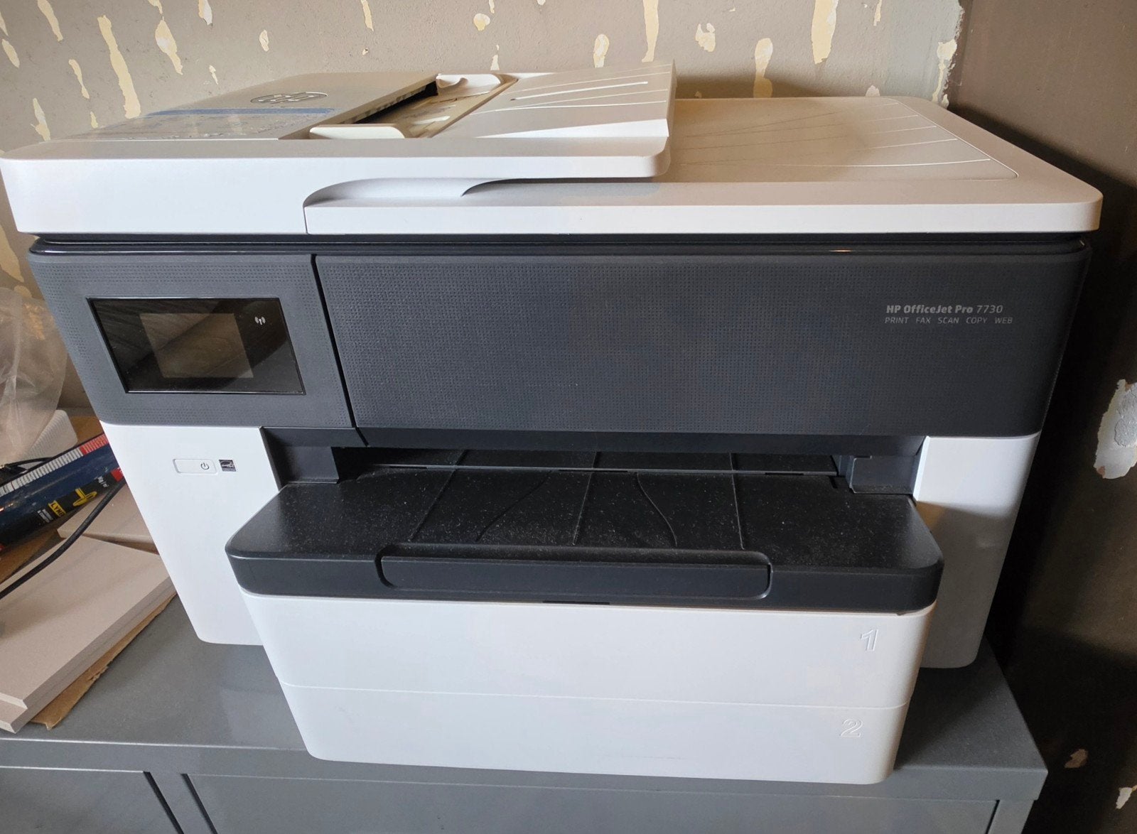 HP OfficeJet Pro 7730 All-in-One Printer, Computers en Software, Printers, Ophalen, Inkjetprinter, All-in-one, Draadloos