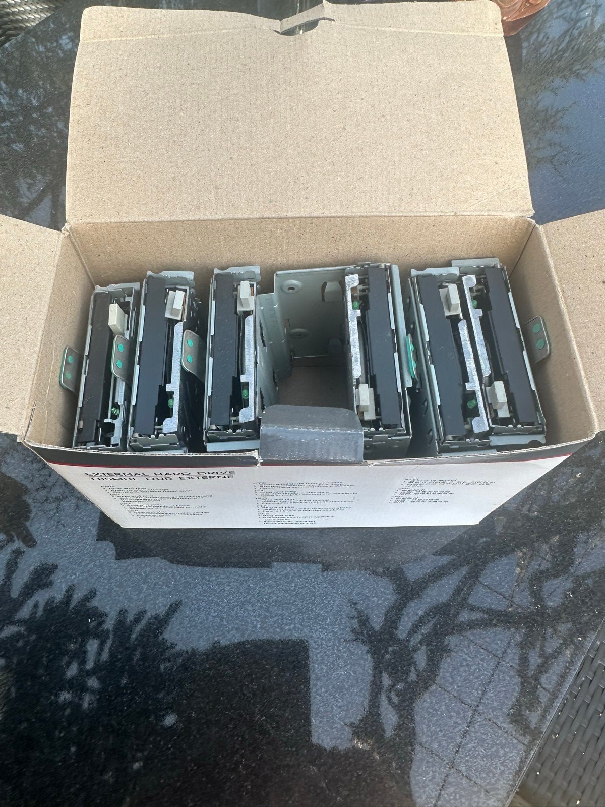 Doos met interne CD-drives (rond model), Computers en Software, Optische drives, Ophalen of Verzenden, Gebruikt, Intern, Cd