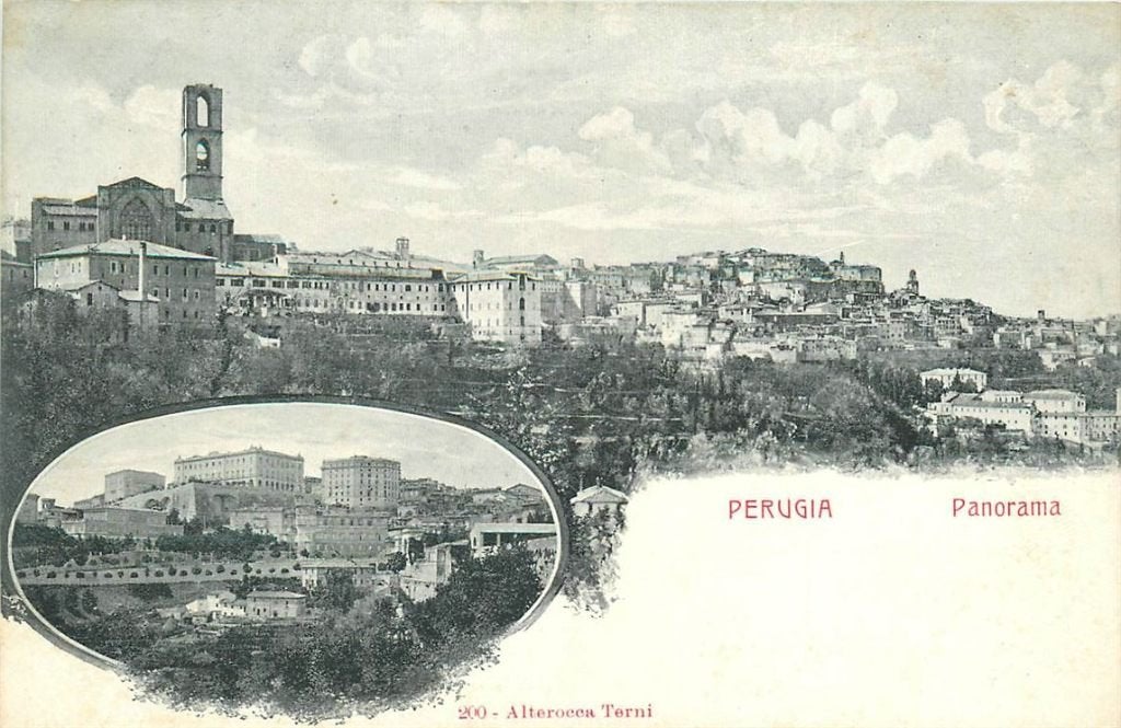 701-284-005 Perugia, Ophalen of Verzenden, Voor 1920, Frankrijk