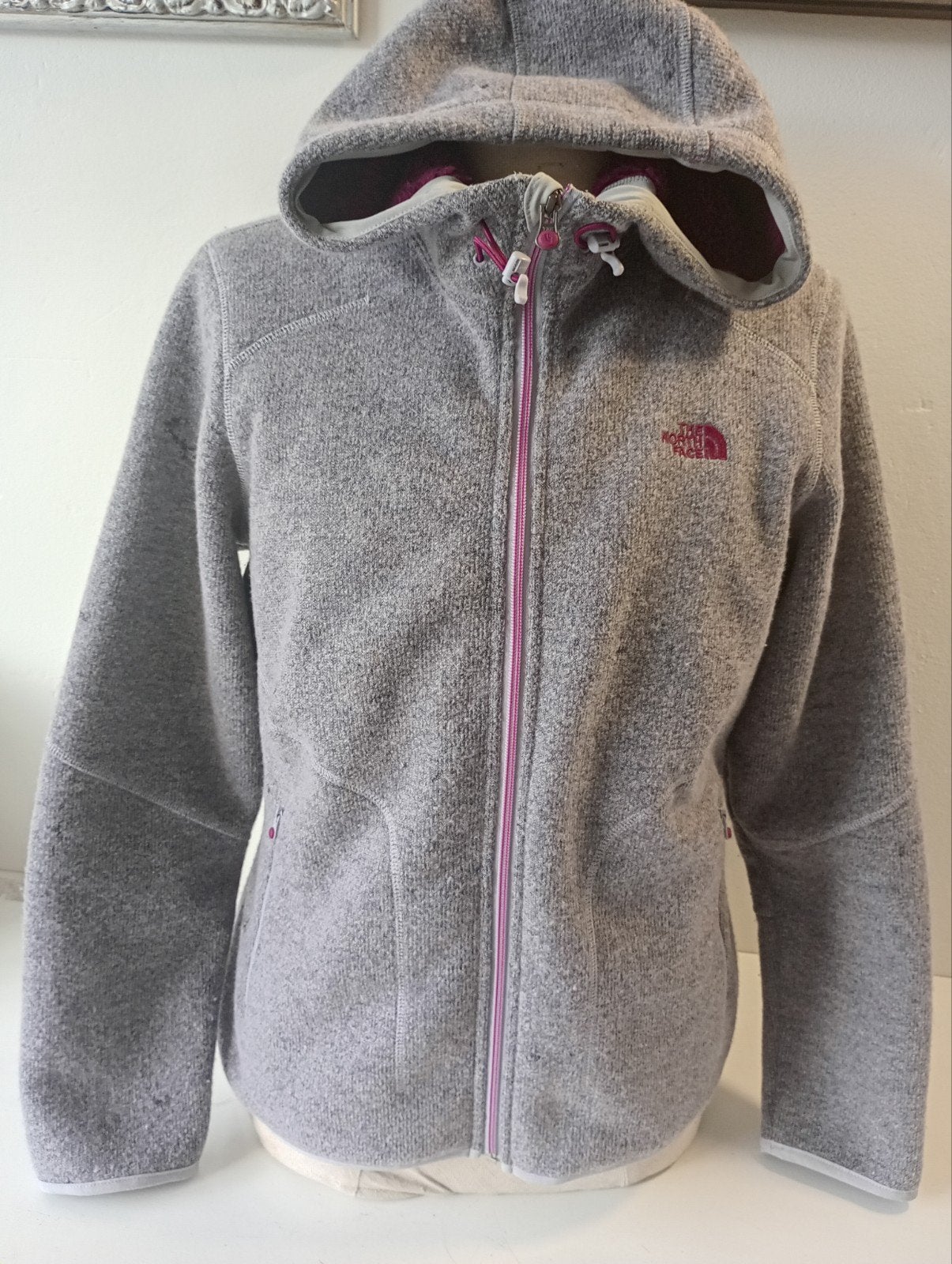 The North Face Sherpa Fleece Jas met Capuchon - Maat XL - Gr, Verzenden, Onbekend, Maat 56/58 (XL), The North Face