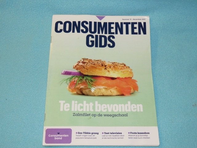 1 EURO OF GRATIS Consumentengids december 2021, Ophalen, Zo goed als nieuw, Overige typen
