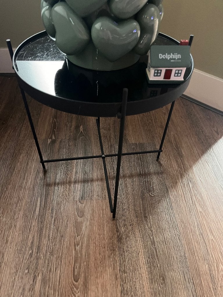 Zuiver cupid S bijzettafel, Huis en Inrichting, Minder dan 55 cm, Gebruikt, Rond, Ophalen