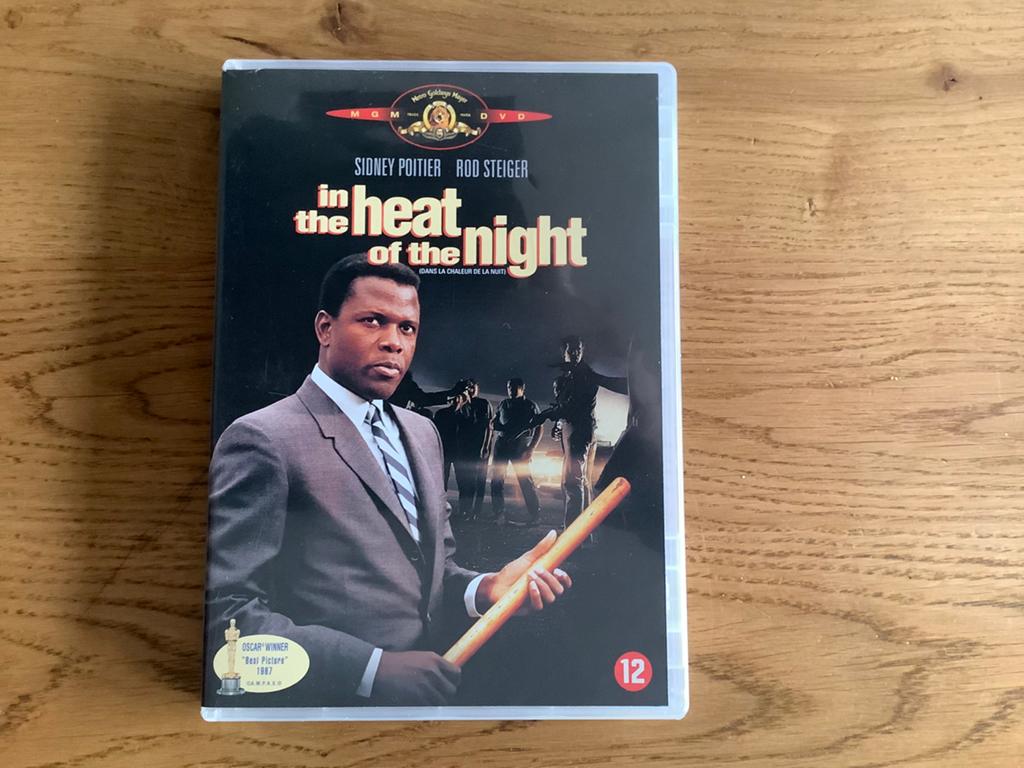 6). In the Heat of the Night, Sidney Poitier, Rod Steiger., Vanaf 16 jaar, Ophalen of Verzenden, Zo goed als nieuw, Actie en Avontuur