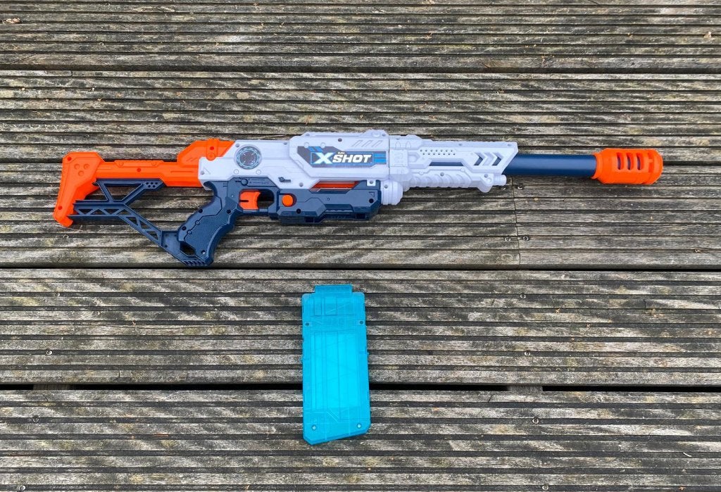 X-Shot Max Attack, Ophalen, Zo goed als nieuw