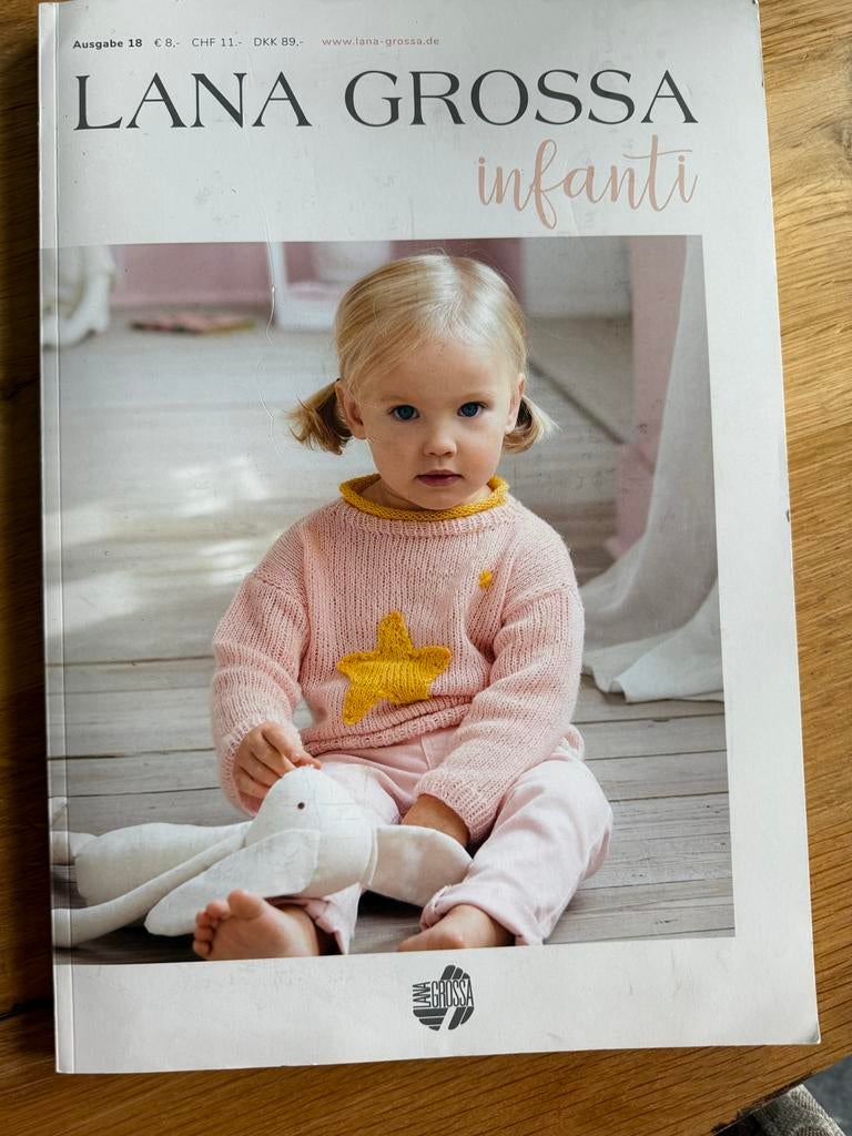 Lana Grossa Magazine Infanti nr 18 - Breipatronen voor Kinde, Ophalen of Verzenden, Zo goed als nieuw, Breien, Patroon of Boek