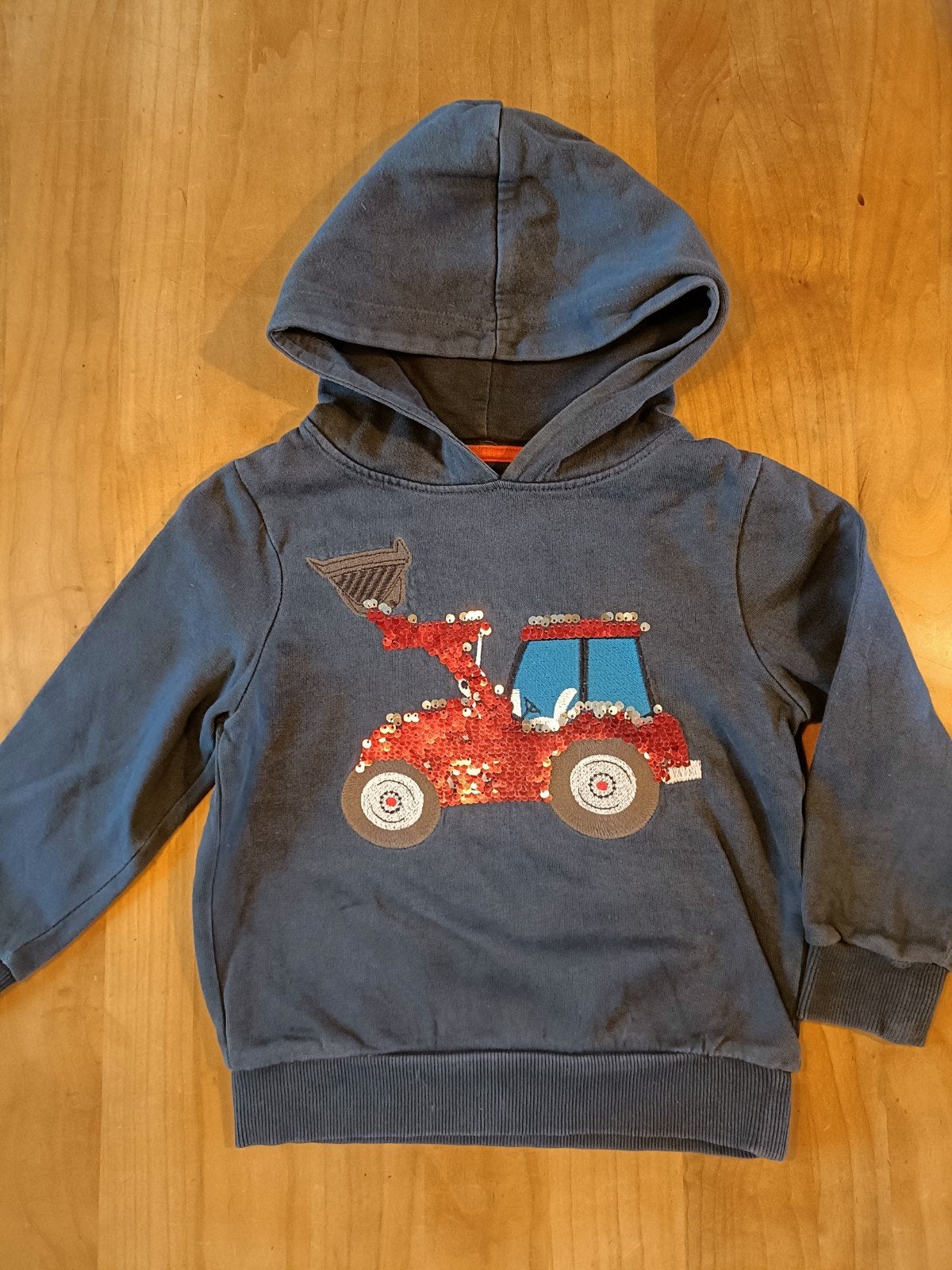 Hoodie pailletten tractor, Ophalen of Verzenden, Jongen, Trui of Vest