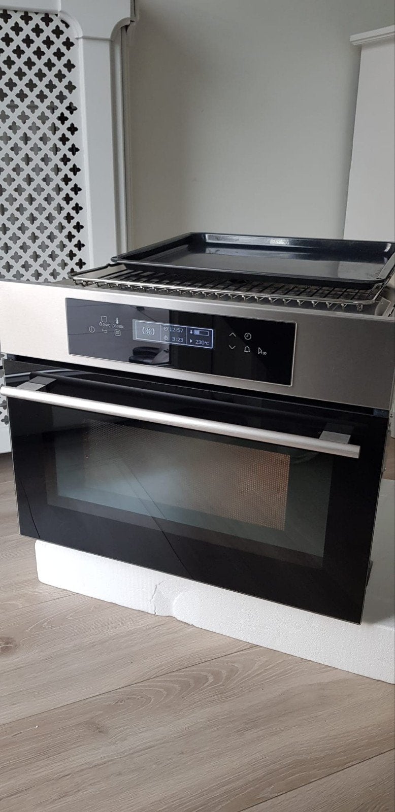 Luxe AEG combi oven magnetron met enorm veel functies, Witgoed en Apparatuur, Magnetrons, Ophalen, Combimagnetron, Crisp, 60 cm of meer