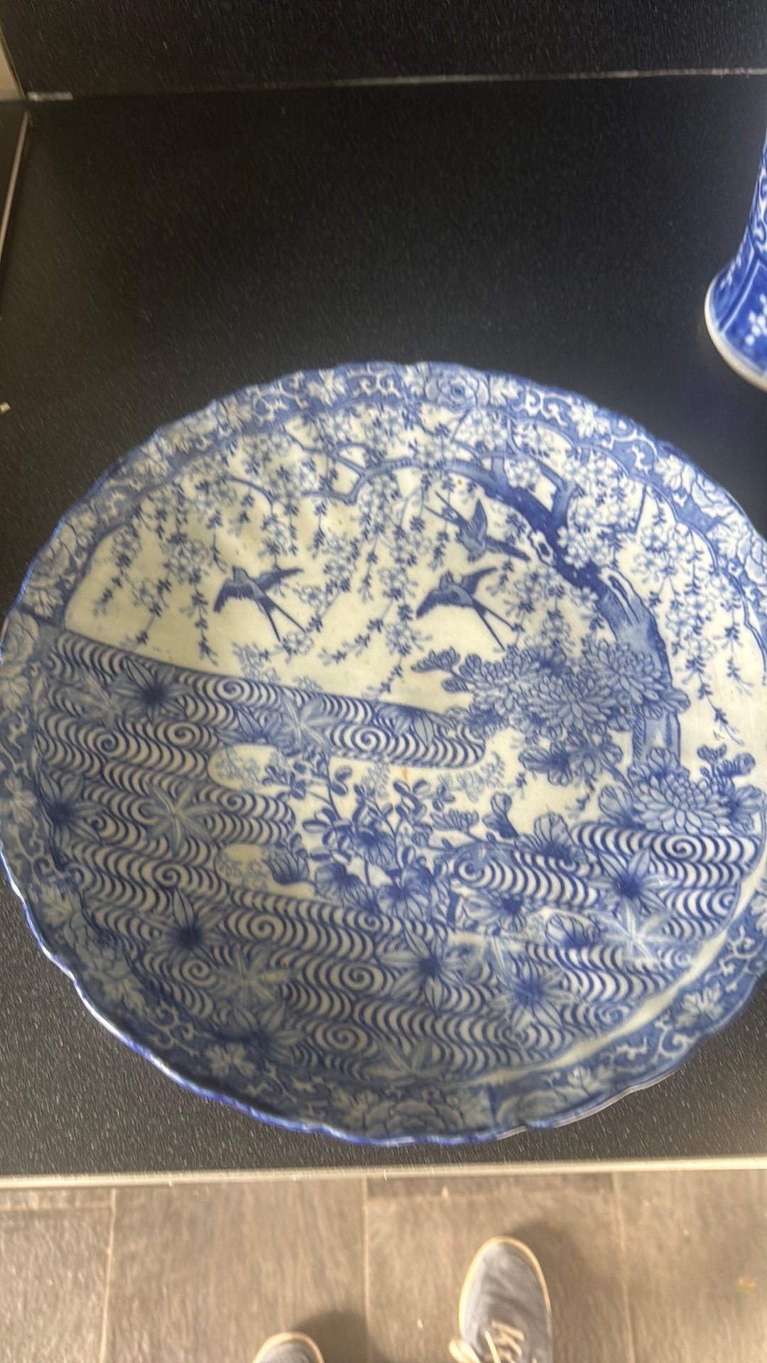 Te koop groot chinees bord, Ophalen