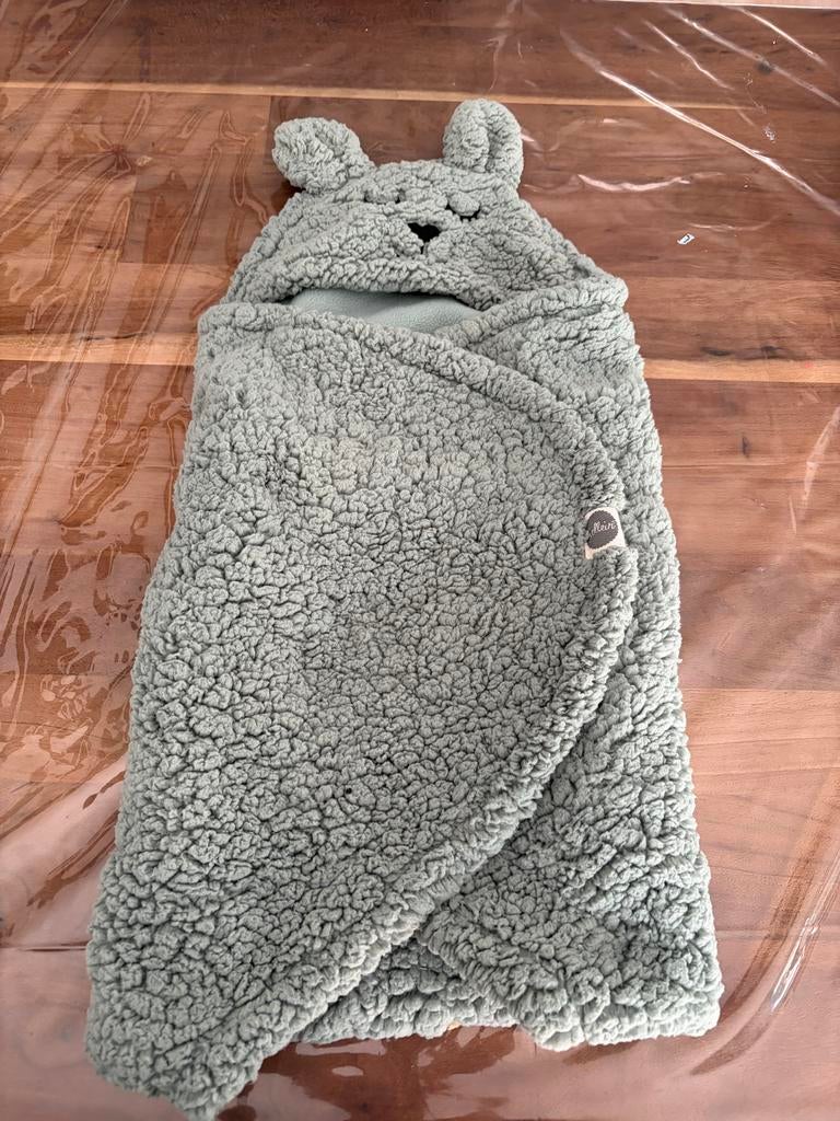 Jollein baby wikkeldeken sea green, Kinderen en Baby's, Dekens, Slaapzakjes en Inbakerproducten, Ophalen of Verzenden, Zo goed als nieuw