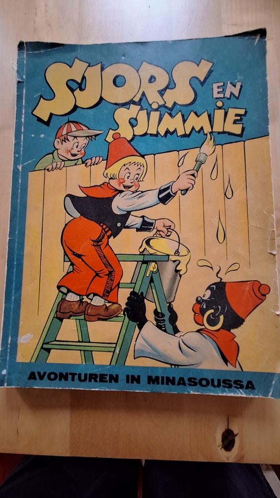 Sjors en Sjimmie: Avonturen in Minasoussa (Oud stripboek), Boeken, Eén stripboek, Ophalen of Verzenden, Gelezen, Frans Piët