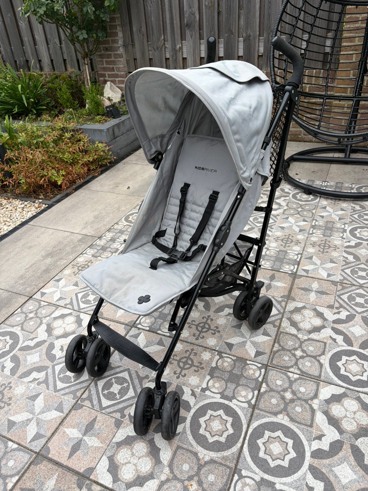 Degelijke buggy, Ophalen, Gebruikt, Verstelbare rugleuning