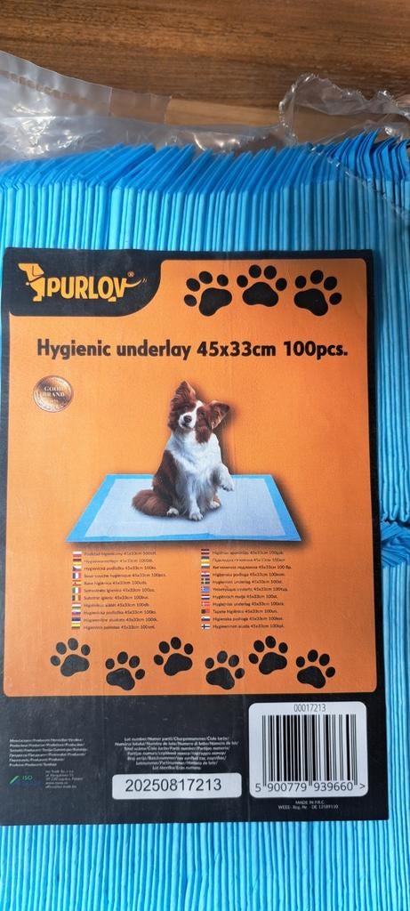 Zindelijkheids hygiene matjes. Puppy pads. Hondentoilet, Ophalen