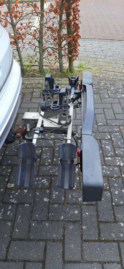 Fietsdrager Twinny load Traditional C, Auto diversen, Fietsendragers, Ophalen, 2 fietsen, Gebruikt, Trekhaakdrager