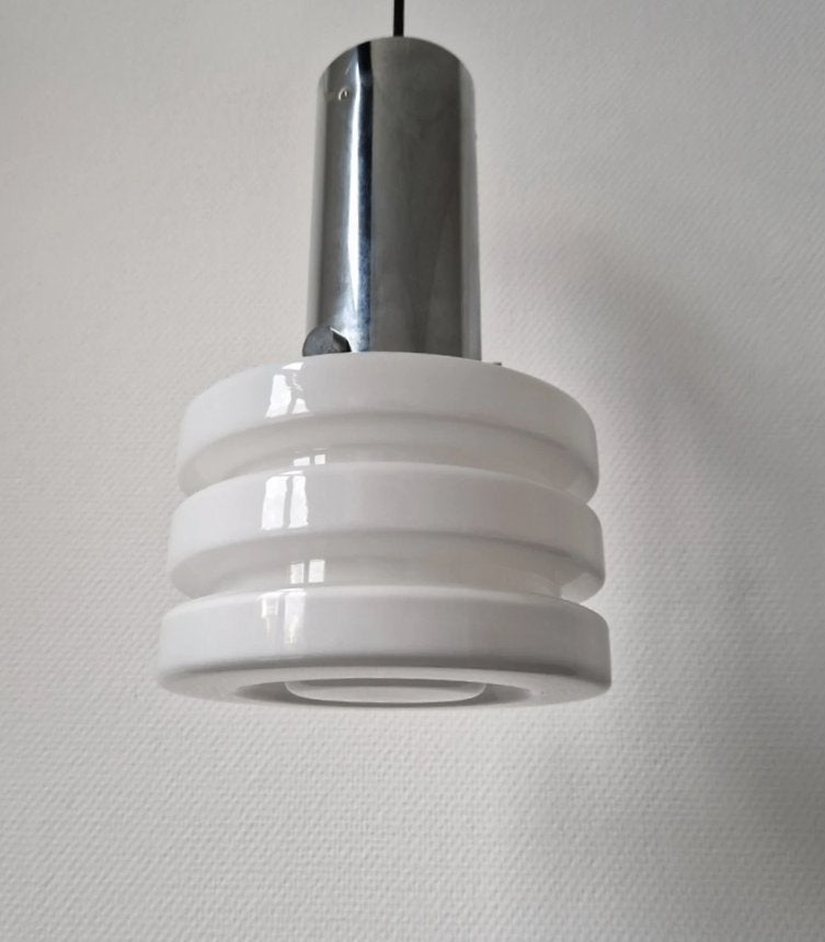 Glashütte Limburg design lamp Herbert Proft mondgeblazen, Huis en Inrichting, Midcentury modern, Zo goed als nieuw, Glas, E27 (groot)