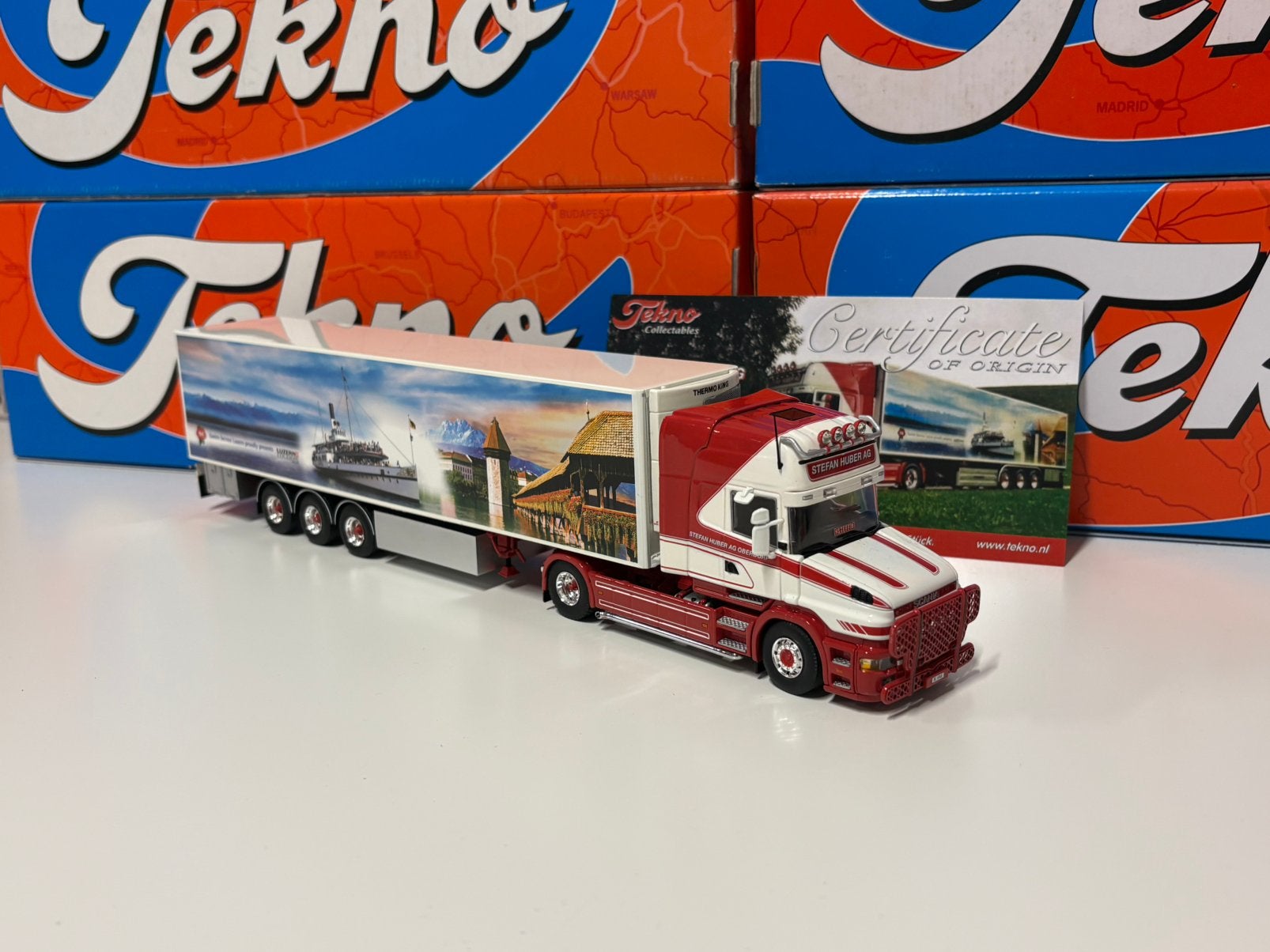 Tekno Stefan Huber, Ophalen of Verzenden, Zo goed als nieuw, Bus of Vrachtwagen, Tekno