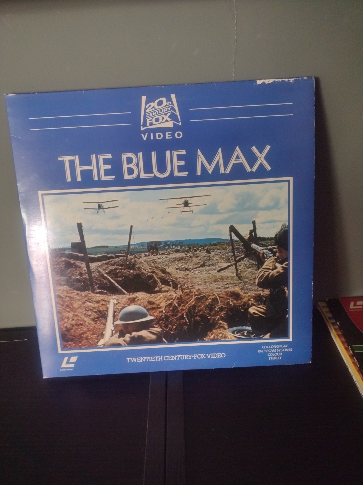 The Blue Max - Klassieke oorlogsfilm op laser disc, Cd's en Dvd's, Ophalen of Verzenden, Overige formaten, Actie en Avontuur, Vanaf 12 jaar