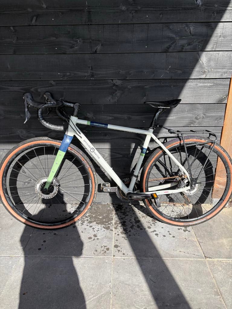 Santiago Office Mattio fiets, incl. extra wielen, 28 inch, Gebruikt, Heren, Aluminium