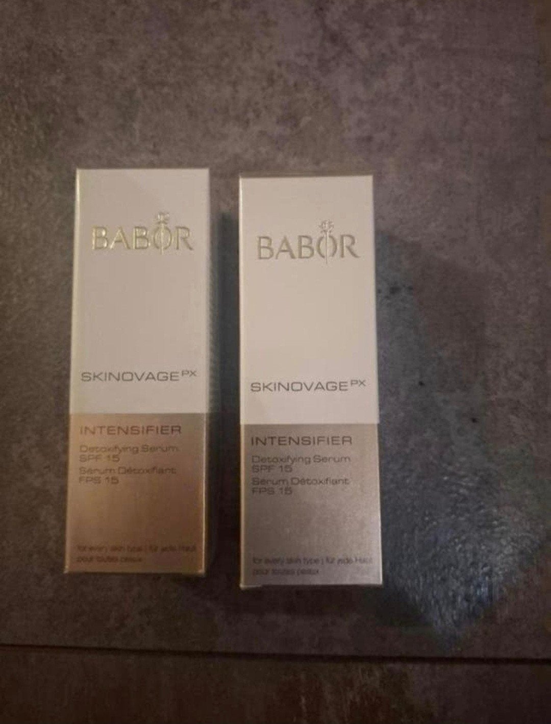 2 nieuwe verpakkingen Babor Intensifier Detoxifying Serum, Ophalen of Verzenden, Nieuw, Gehele gezicht, Verzorging