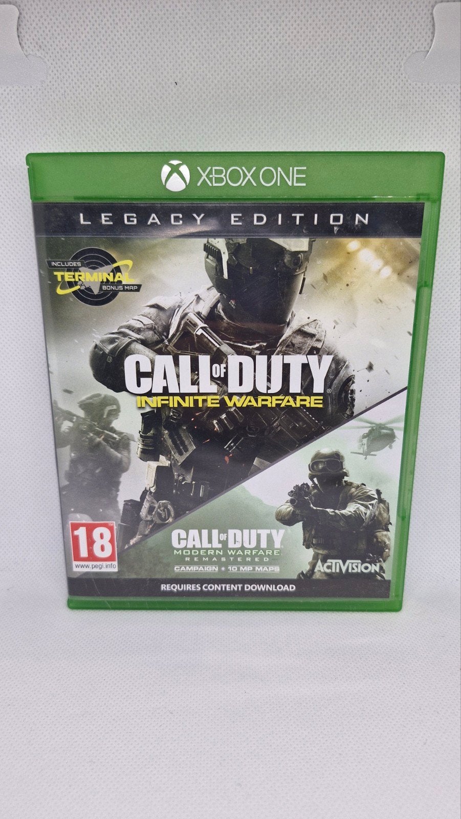 Call of Duty: Infinite Warfare Legacy Edition, Spelcomputers en Games, Games | Xbox One, Online, Gebruikt, Vanaf 18 jaar, Shooter