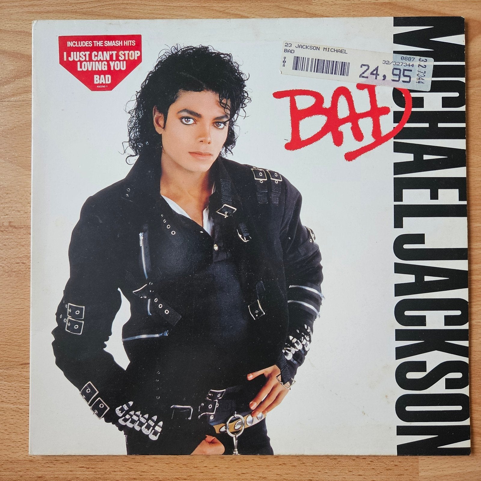 Michael Jackson – Bad - LP

Staat Vinyl - Zeer Goed
Staat Ho, Cd's en Dvd's, Vinyl | Pop, Ophalen of Verzenden, Zo goed als nieuw