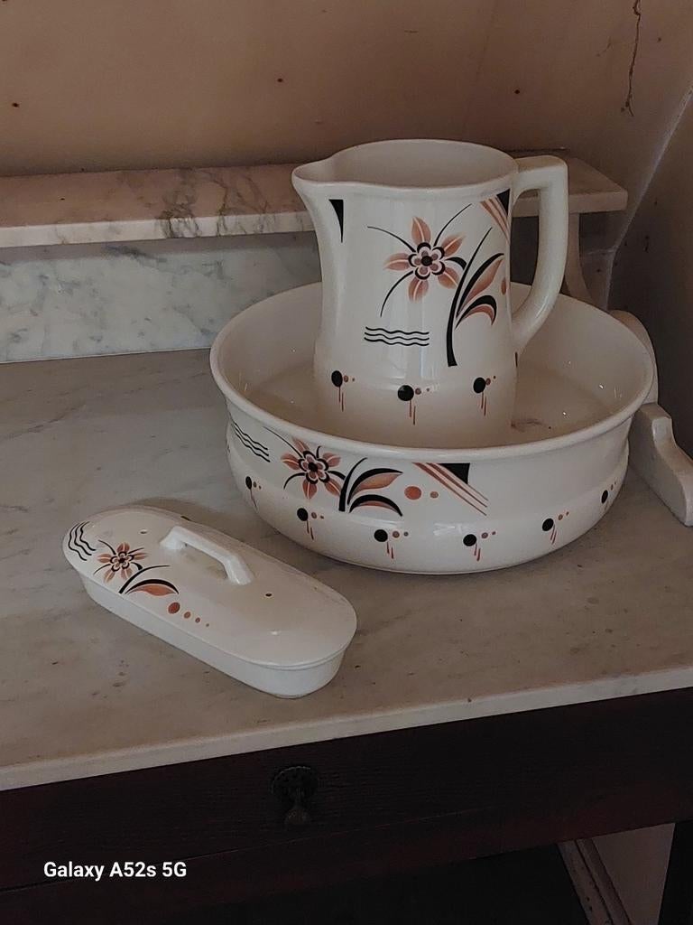 Art Deco Lampetset uit circa 1930, Ophalen