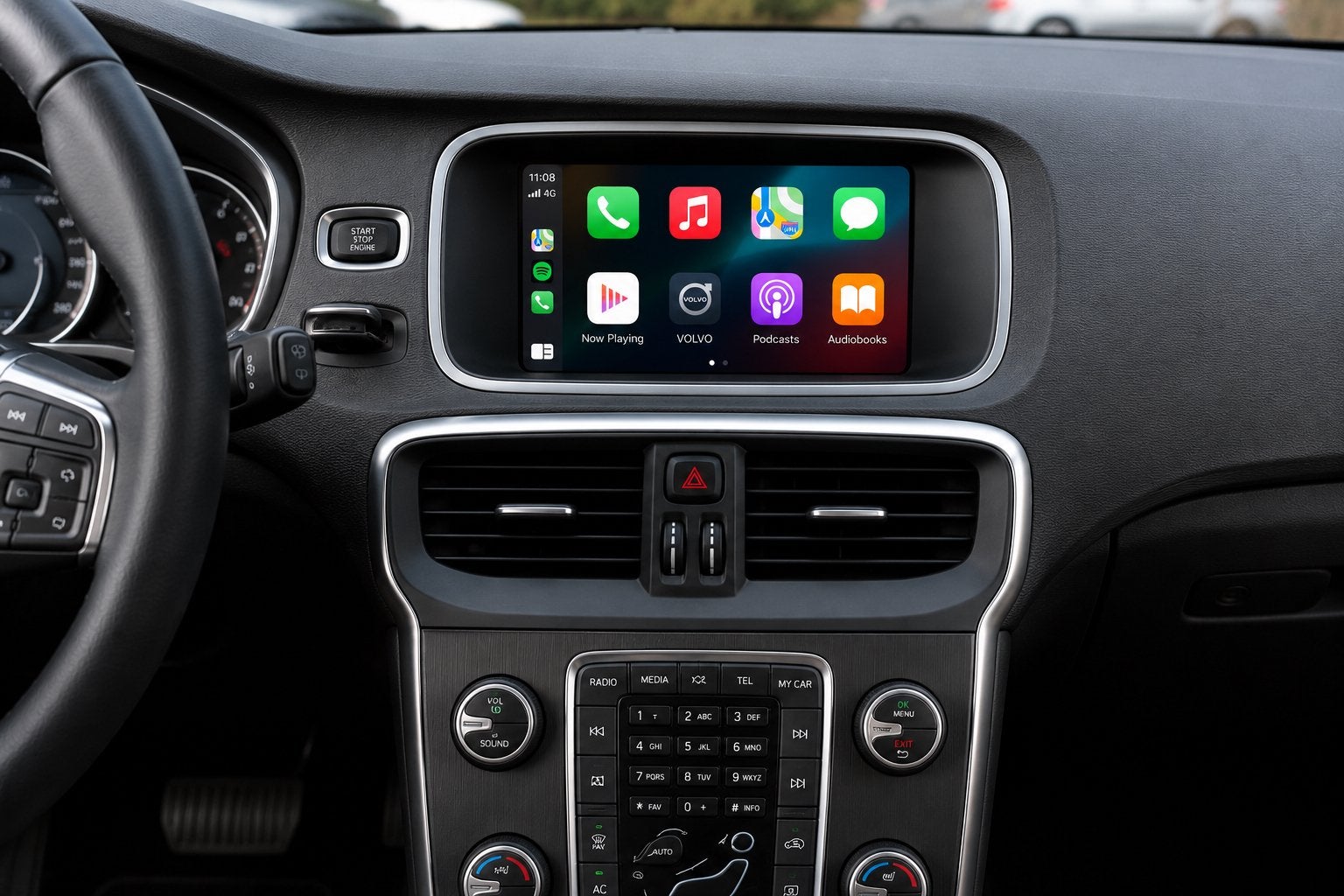 Volvo V40 Draadloos CarPlay op Origineel Scherm, Auto diversen, Ophalen, Nieuw