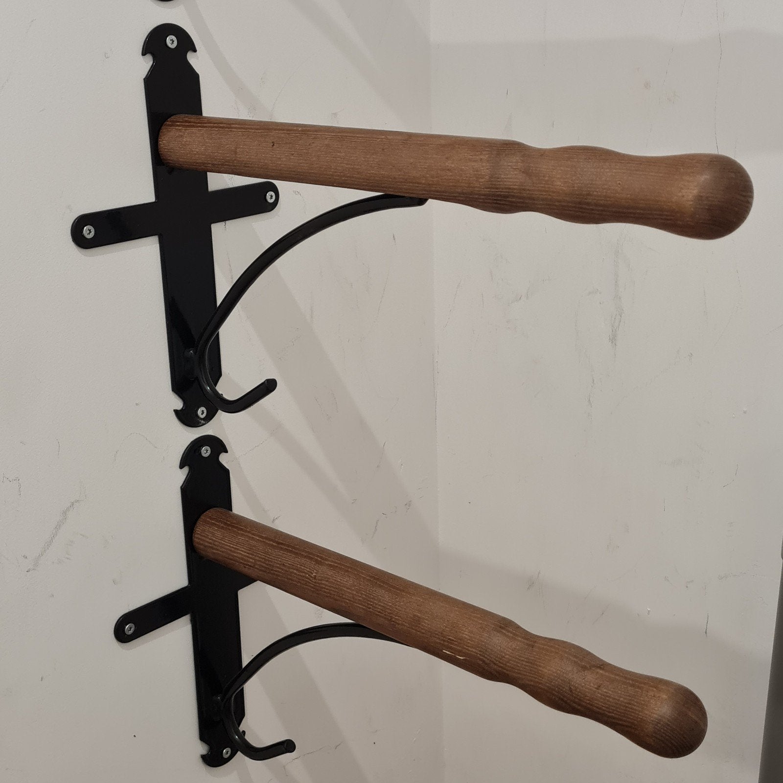 Houten zadelsteunen te koop, Dieren en Toebehoren, Ophalen of Verzenden, Zo goed als nieuw