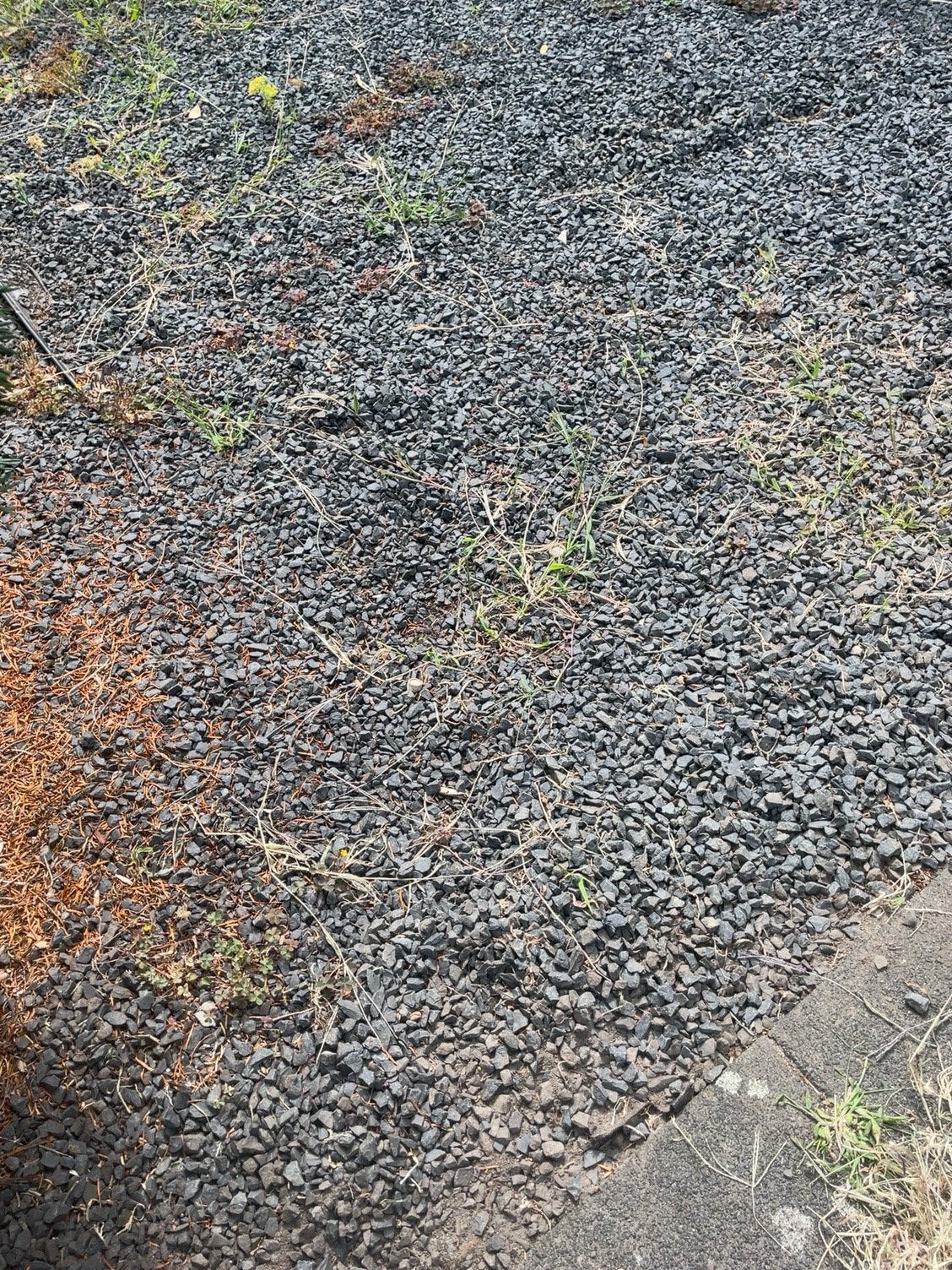 Gratis basalt split-grind voor fundering/drainage, Ophalen, Gebruikt, Grijs, Split