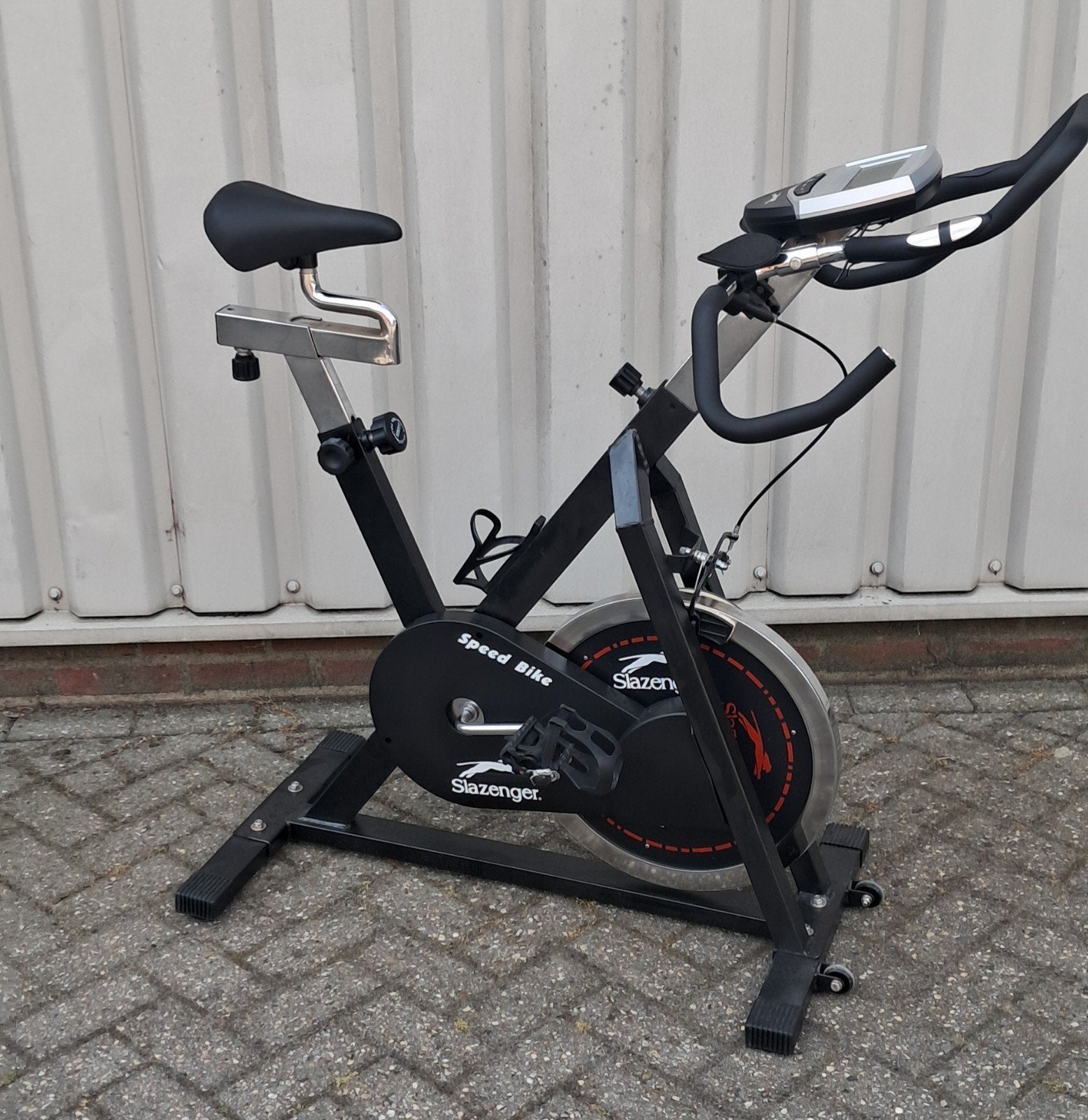 Slazenger Speed Bike Spinningfiets - Zo goed als nieuw, Ophalen, Spinningfiets, Zo goed als nieuw, Metaal