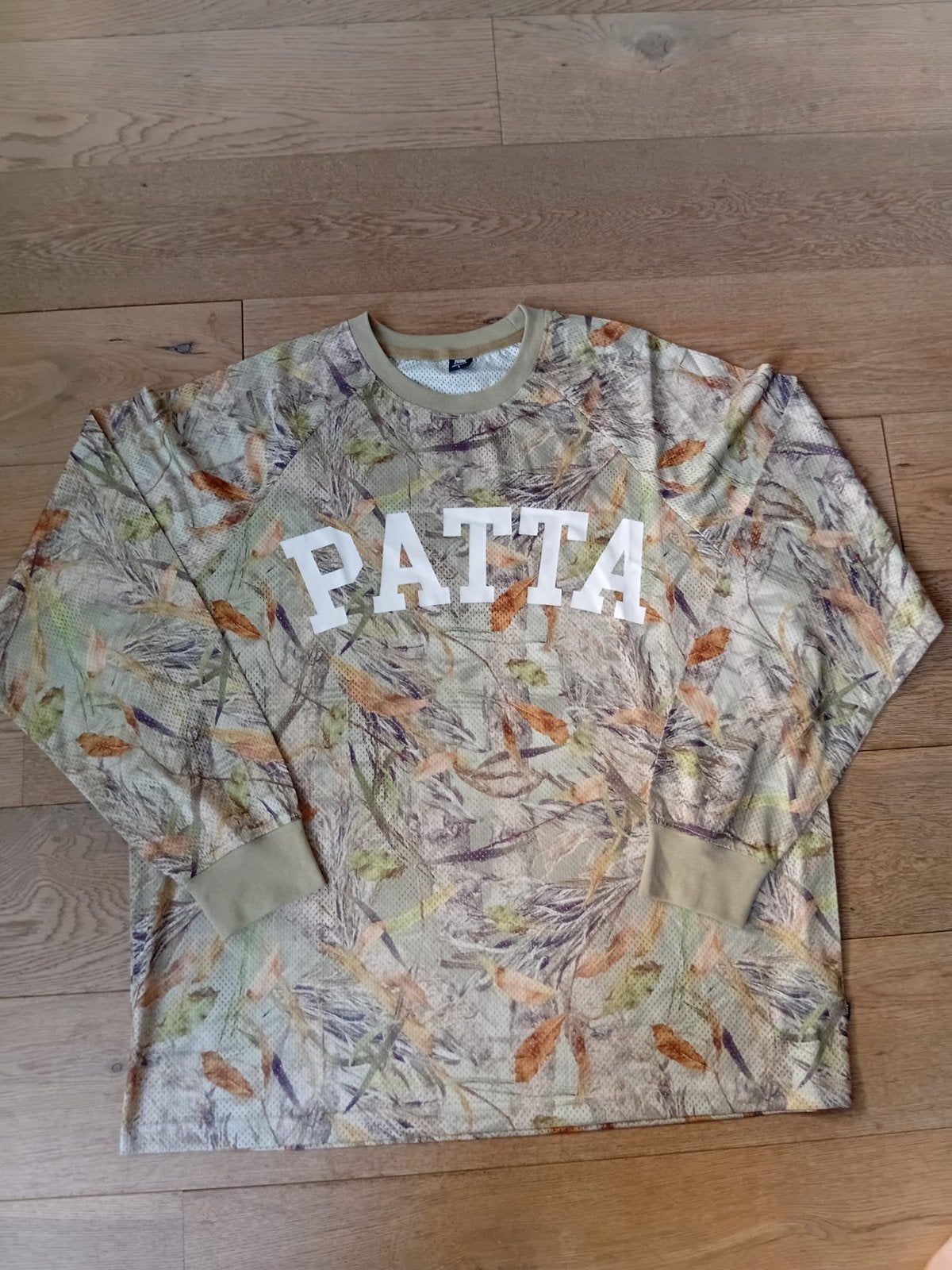 Patta Longsleeve Camouflage Maat L, Ophalen of Verzenden, Gedragen, Maat 52/54 (L), Meerkleurig